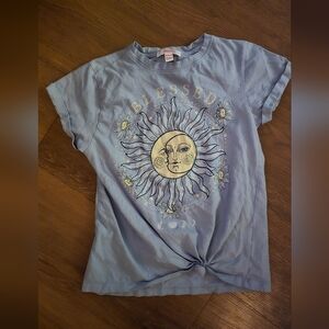 Pony Tails Girls Celestial Shirt Size M 10-12